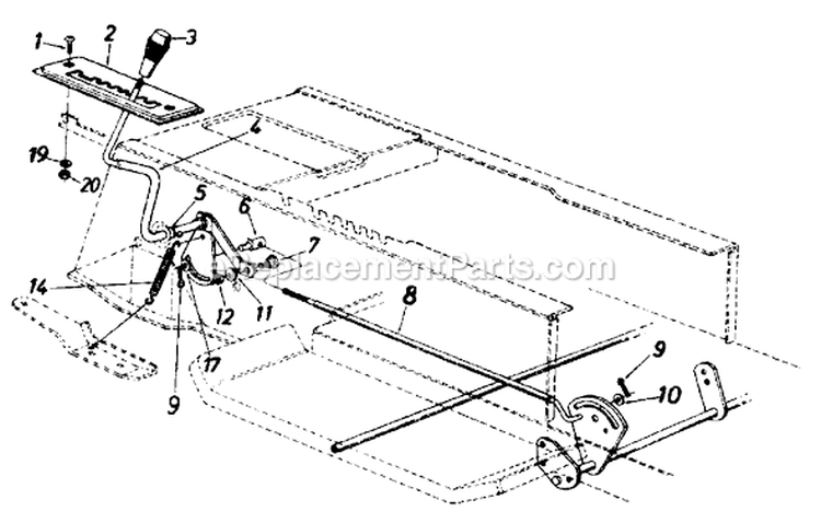 Page I Diagram and Parts List for 13AM675G023 1997 Yard Machines Lawn Tractor